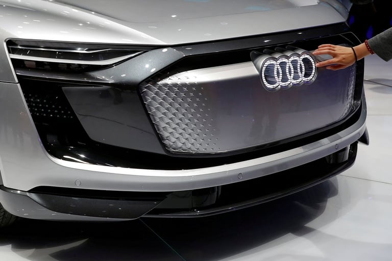 Audi to Launch Logo-Free EV Series 'Purple' in China, Targets Local Market with New Strategy