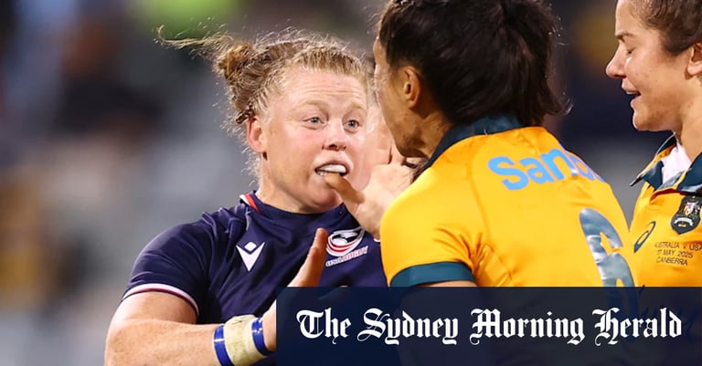 USA Rugby Star Alev Kelter Faces Ban After Red Card for Dangerous Foul Play Against Australia