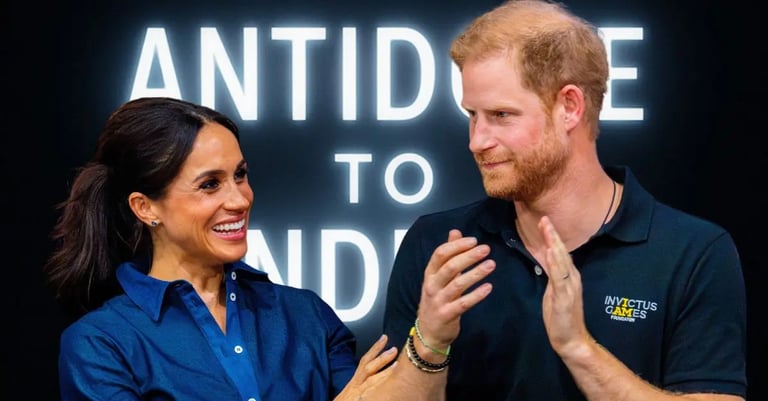 Harry and Meghan Position as Royal Family's Image Saviors Amid Andrew Scandal