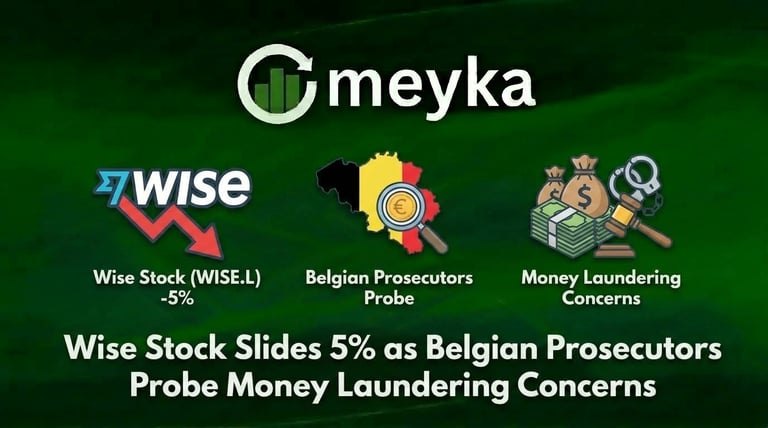 Wise Shares Plunge Amid Brussels Money-Laundering Probe, $500M in Transactions Under Scrutiny