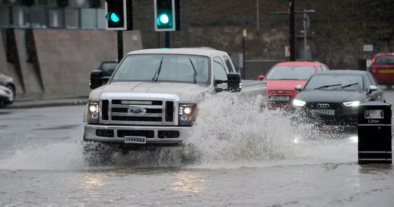 UK Faces Severe New Year Weather: Snow, Wind, Rain Warnings Across Nation