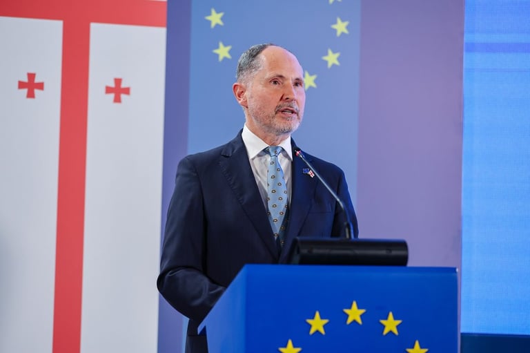 Georgian PM Slams EU Ambassador's Remarks as Sovereignty Threat Amid Escalating Tensions