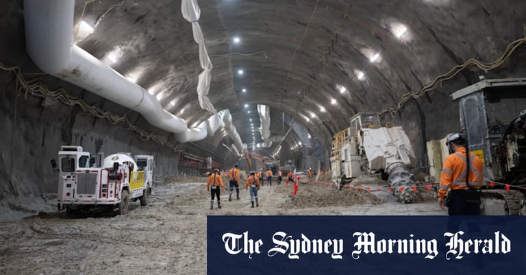 Sydney Unveils Australia’s Largest Underground Rail Cavern for $25.3B Metro West Project