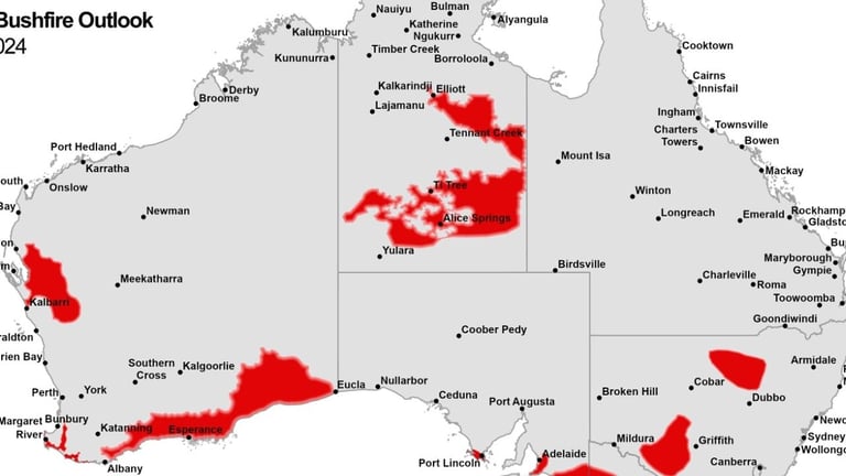Australia Braces for Heightened Bushfire Risks Amid Record Dry Winter and Rising Temperatures