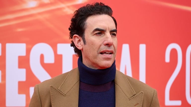 Sacha Baron Cohen to Star in Tarantino’s West End Debut 'The Popinjay Cavalier'