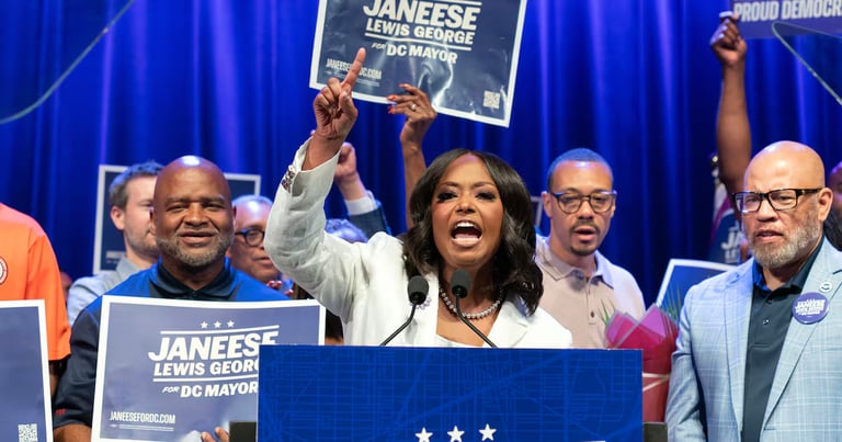Democratic Socialist Leads DC Mayoral Race, Vows to Challenge Federal Overreach and Trump Influence
