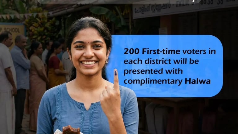 Kerala's Ambitious SVEEP Campaign Aims for Record Voter Turnout with Creative Outreach and Free Uber Rides