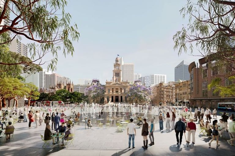 Controversial $150M Sydney Town Hall Square Aims to Transform CBD Amid Heritage and Cost Concerns