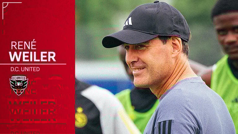 D.C. United Hires René Weiler as Head Coach to Revitalize Struggling MLS Franchise