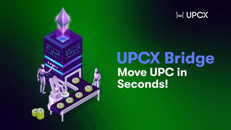 UPCX's Lightning-Fast Cross-Chain Bridge Revolutionizes Multi-Chain Payments with 100,000 TPS and Low Fees