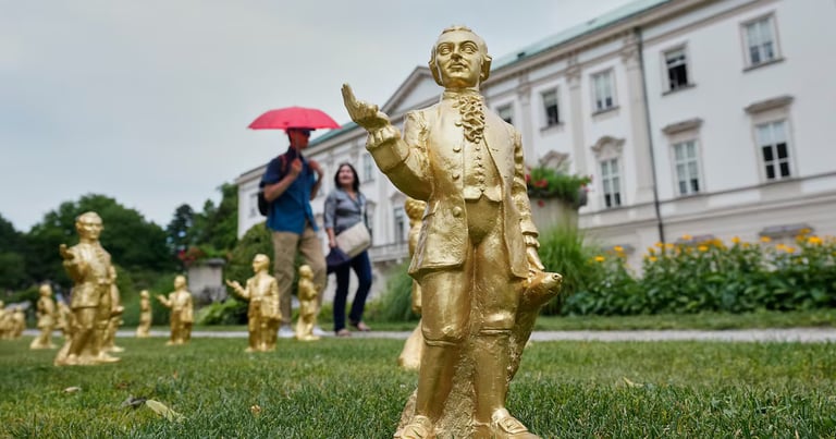 Massive Mozart Statue Heist Disrupts Salzburg Art Tribute, Over 200 Sculptures Stolen