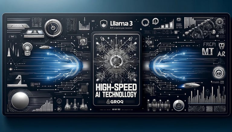 Meta Unveils Llama 3 on Groq: A Revolution in AI Speed and Versatility