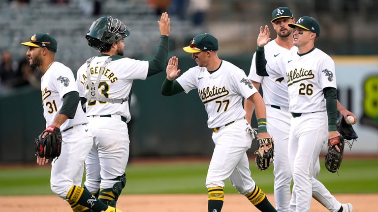 A's Blaze Through Sixth Win, Eye Seventh as Marlins Flounder Post-Arraez Trade