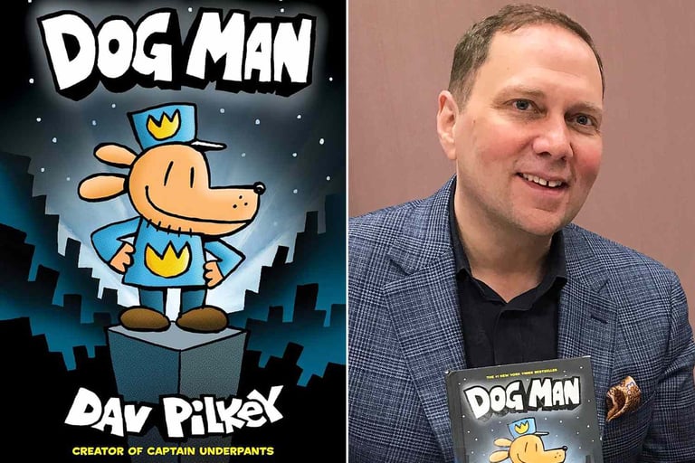 Dog Man's Big Jim Origin Revealed: New Book and Movie Set for 2024-2025 Release