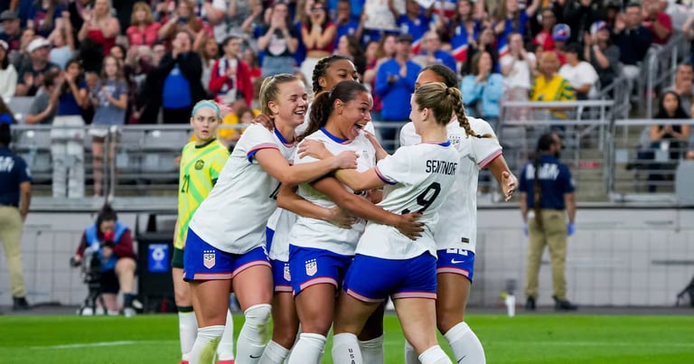 Lynn Biyendolo's Quick Goal Secures USWNT Victory Over Australia in SheBelieves Cup Opener