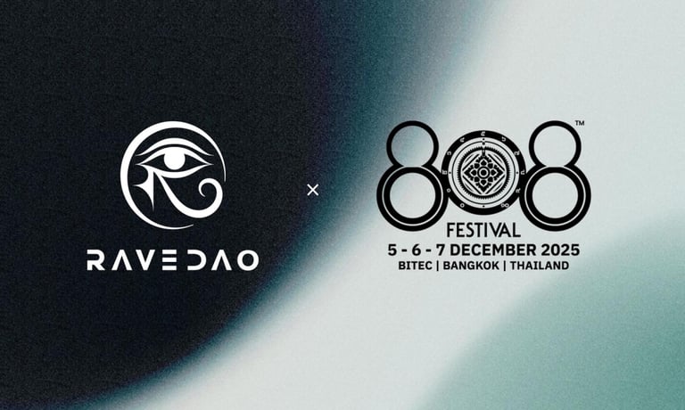 RaveDAO & 808 Festival Launch On-Chain Fan Experiences, Revolutionizing Music Events with Web3 Technology