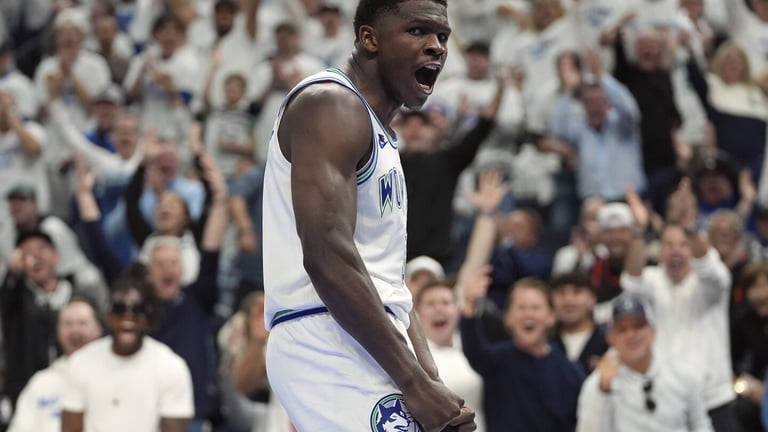 Timberwolves Dominate Suns 120-95, Edwards Shines with 33 Points in Game 1 Upset