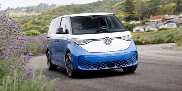 Volkswagen Unveils 2025 ID.Buzz: America's First Fully Electric Minivan Starting at $59,995
