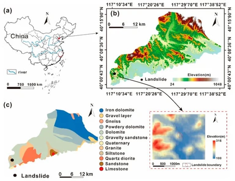 New Study Reveals High Landslide Risk Zones in Xichang City: Extreme Rainfall Poses Major Threat