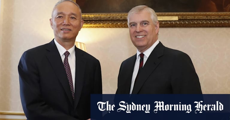 UK Espionage Case Collapse Sparks Criticism, Raises Concerns Over China-UK Relations and Prince Andrew's Involvement
