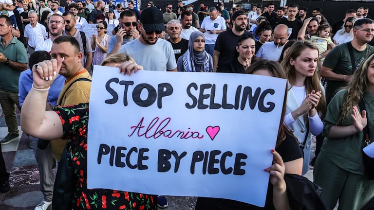 Protests Erupt in Albania Over Controversial 'Trump Island' Eco-Resort Development