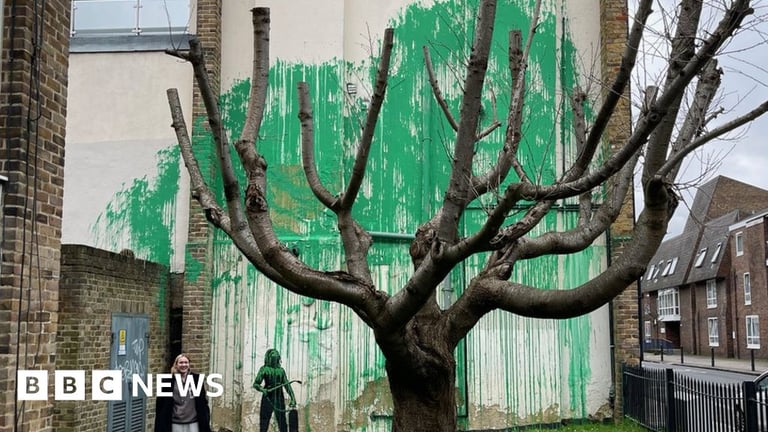 Banksy Strikes Again: New Mural Ignites Eco-Conversation in London