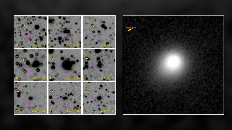 Interstellar Comet 3I/ATLAS Reveals Unique Composition and Early Activity in Pre-Discovery Images