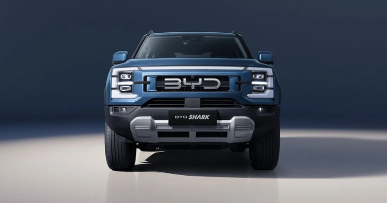 BYD Unveils Shark 6 Hybrid Ute in Australia, Causes Website Crash with Unprecedented Demand