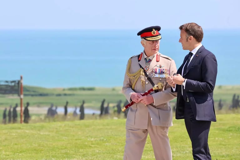 King Charles III to Host Macron in UK: Renewed Franco-British Ties Post-Brexit