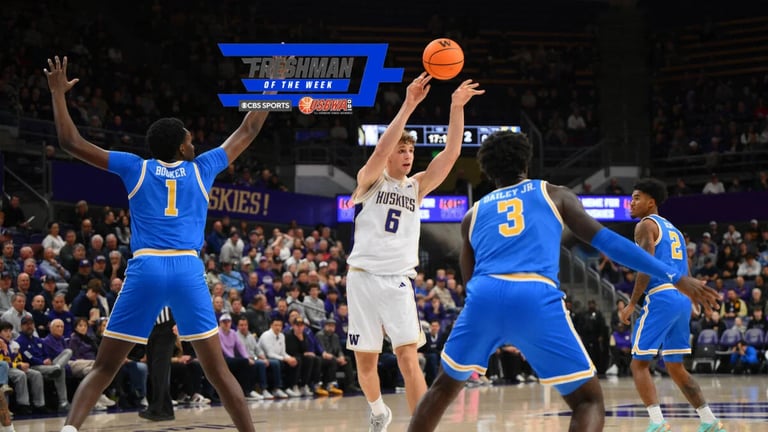 Hannes Steinbach Shines as CBS Sports' Freshman of the Week, Emerges as Top NBA Draft Prospect