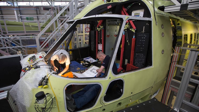 UK's Last Helicopter Factory Faces Closure Threat Amid Government Contract Uncertainty