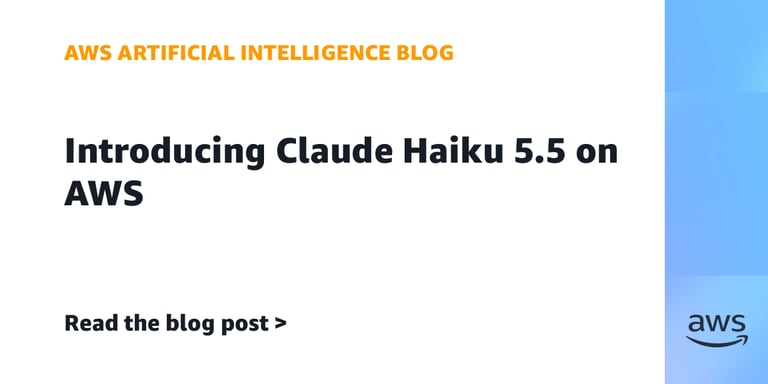 Claude Haiku 5.5 Launches on AWS: Faster, Cost-Effective AI with Regional Support and Advanced Controls