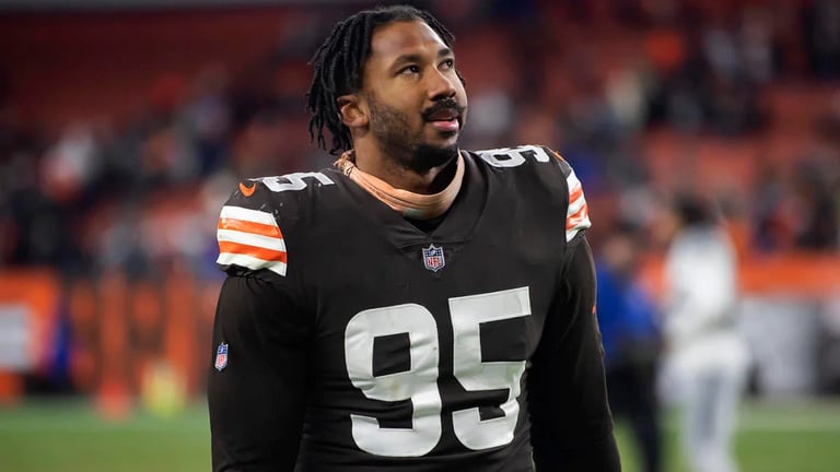 Myles Garrett Highlights Browns' Need for Young Quarterback Ahead of NFL Draft