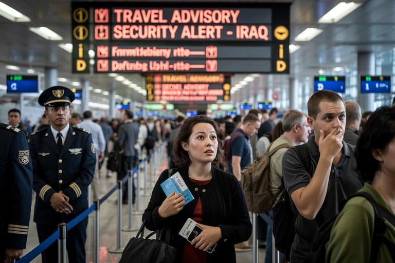 Travel to Iraq Deemed High Risk: Missile Threats and Consular Support Limitations Prompt Warnings