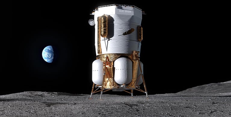 NASA Taps Blue Origin for $6.1M Lunar Mission, Launching SCALPSS Camera in 2025