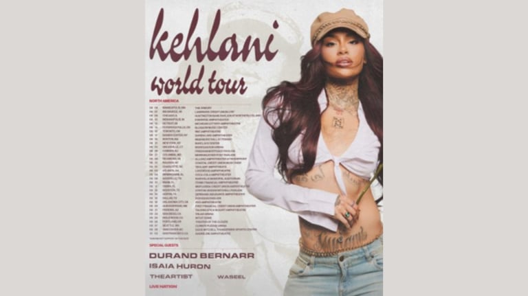 Kehlani Announces 33-Date North American Tour with Star-Studded Lineup and Charity Focus