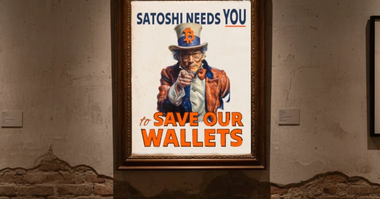 Satoshi Needs You!" Campaign Urges Bitcoiners to Defend Digital Transaction Rights Against Regulatory Threats