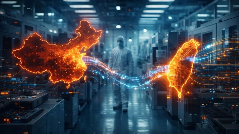 Taiwan Accuses China of Targeting Chip Technology Amid Rising Tensions and Cyber Threats