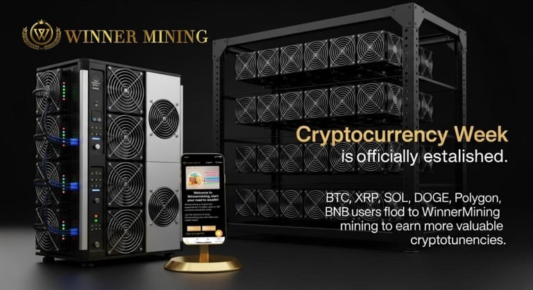 WinnerMining's Bitcoin Output Soars 33% Amid 220% User Surge, Propelling Global Crypto Interest
