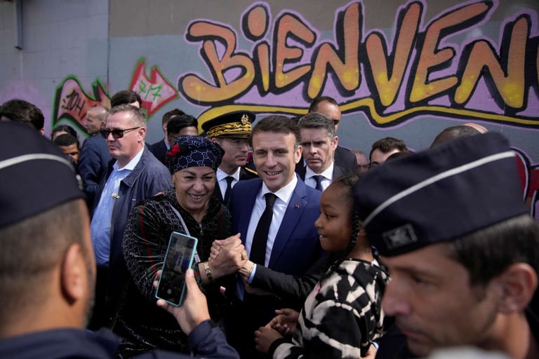 Macron's Marseille Mission: "Operation Clean Sweep XXL" Targets Drug Havens