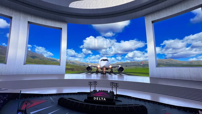 Delta Unveils AI Concierge, 4K In-Flight Entertainment, and Sustainable Fuel Goals at CES 2025
