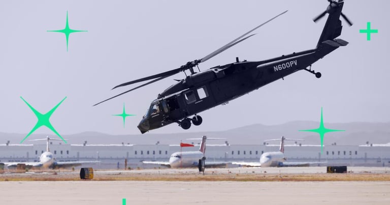 AI-Driven Black Hawk Helicopter Revolutionizes Wildfire Detection and Suppression in California