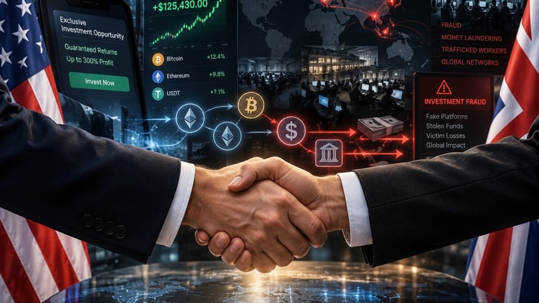 US-UK Join Forces to Combat Crypto Scams in New Global Crackdown