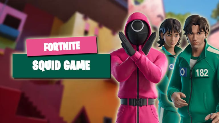 Fortnite Launches 'Squid Grounds' Map, Bringing Squid Game Thrills to Battle Royale
