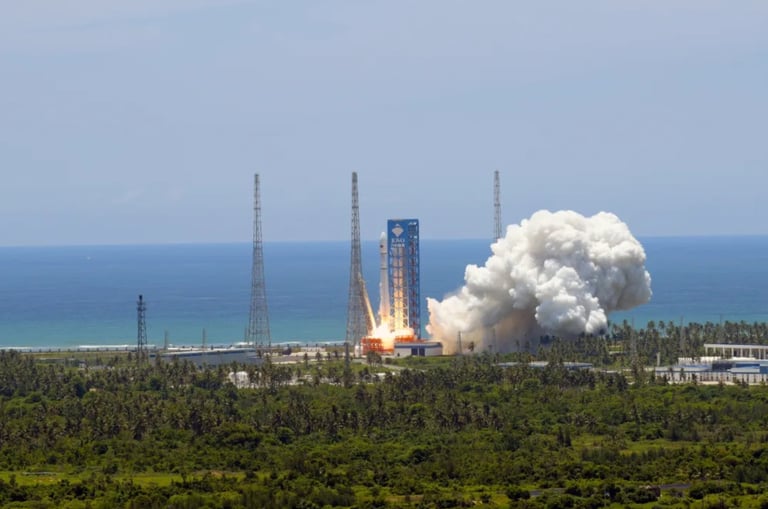 China Launches UAE's Earth Observation Satellite, Expands Guowang Megaconstellation with Long March 12