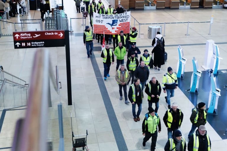 Lufthansa and SN Brussels Airlines Hit by Strikes Over Pay and Workload