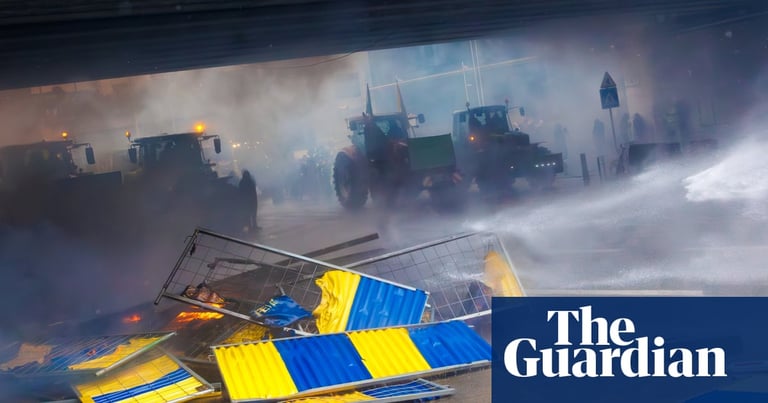 Farmers' Fury Disrupts EU Ministers' Summit in Brussels