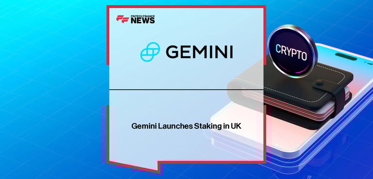 Gemini Launches Ethereum and Solana Staking in UK with No Minimums, Up to 6% APR