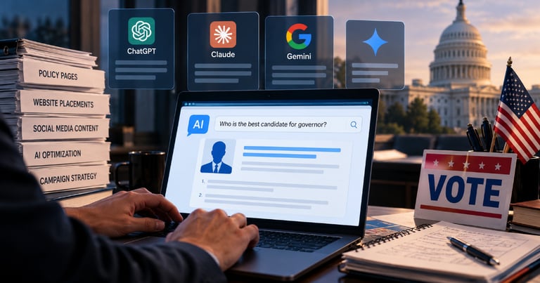 Political Campaigns Use AI Chatbot Strategies to Influence Voter Perceptions Ahead of Midterms