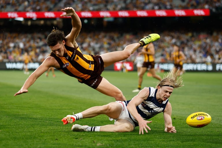 Geelong Edges Out Hawthorn in Record-Breaking Easter Monday Showdown at MCG